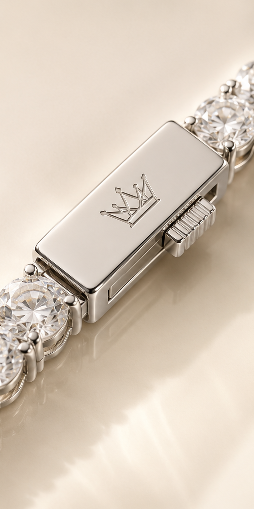Tennis Chain Necklace with Zirconia